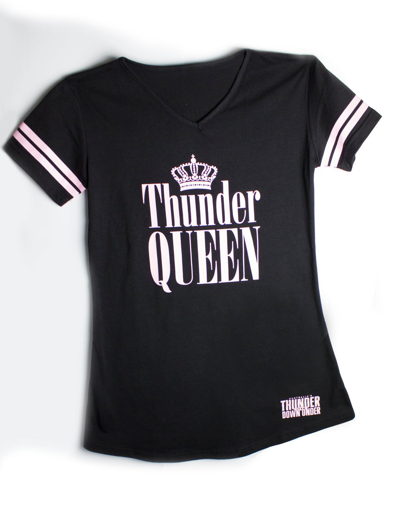 Black "Thunder Queen" nightshirt